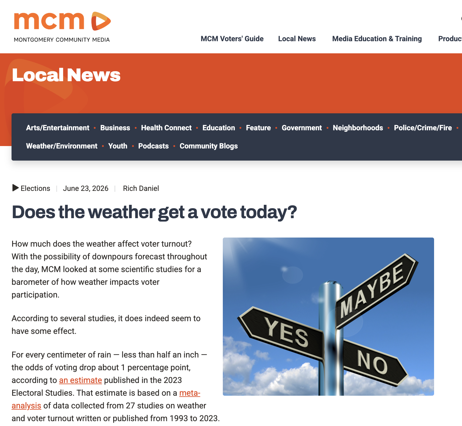 Cited in Montgomery Community Media