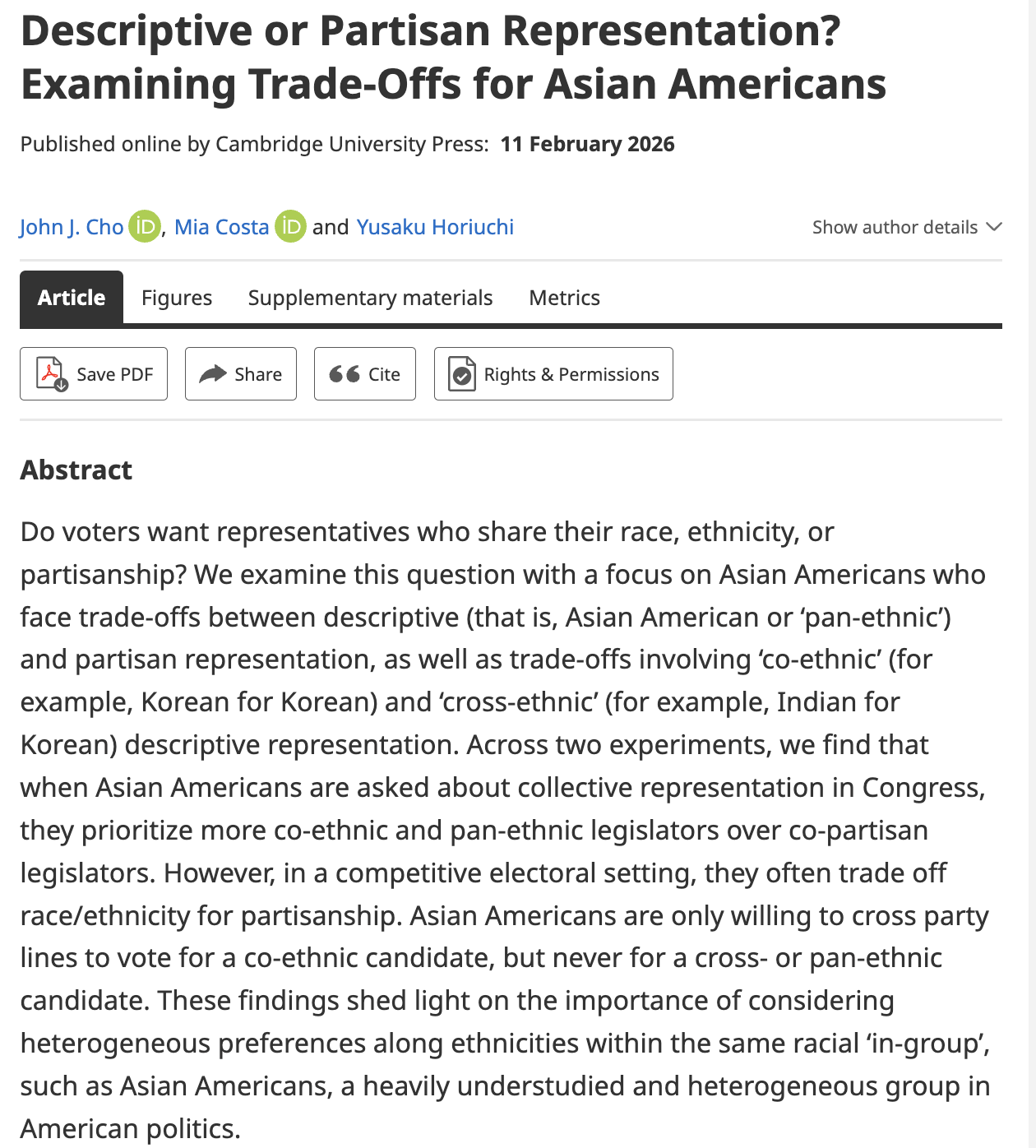 Published in British Journal of Political Science